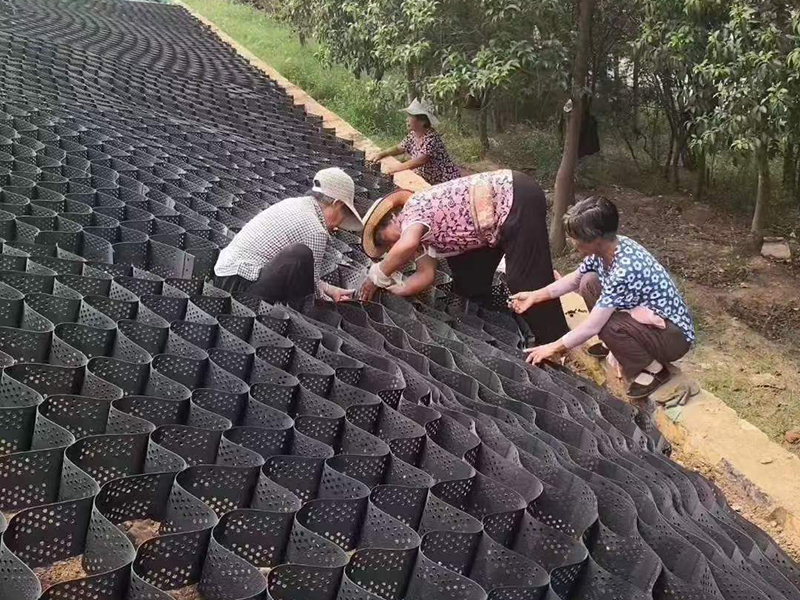 土工格室